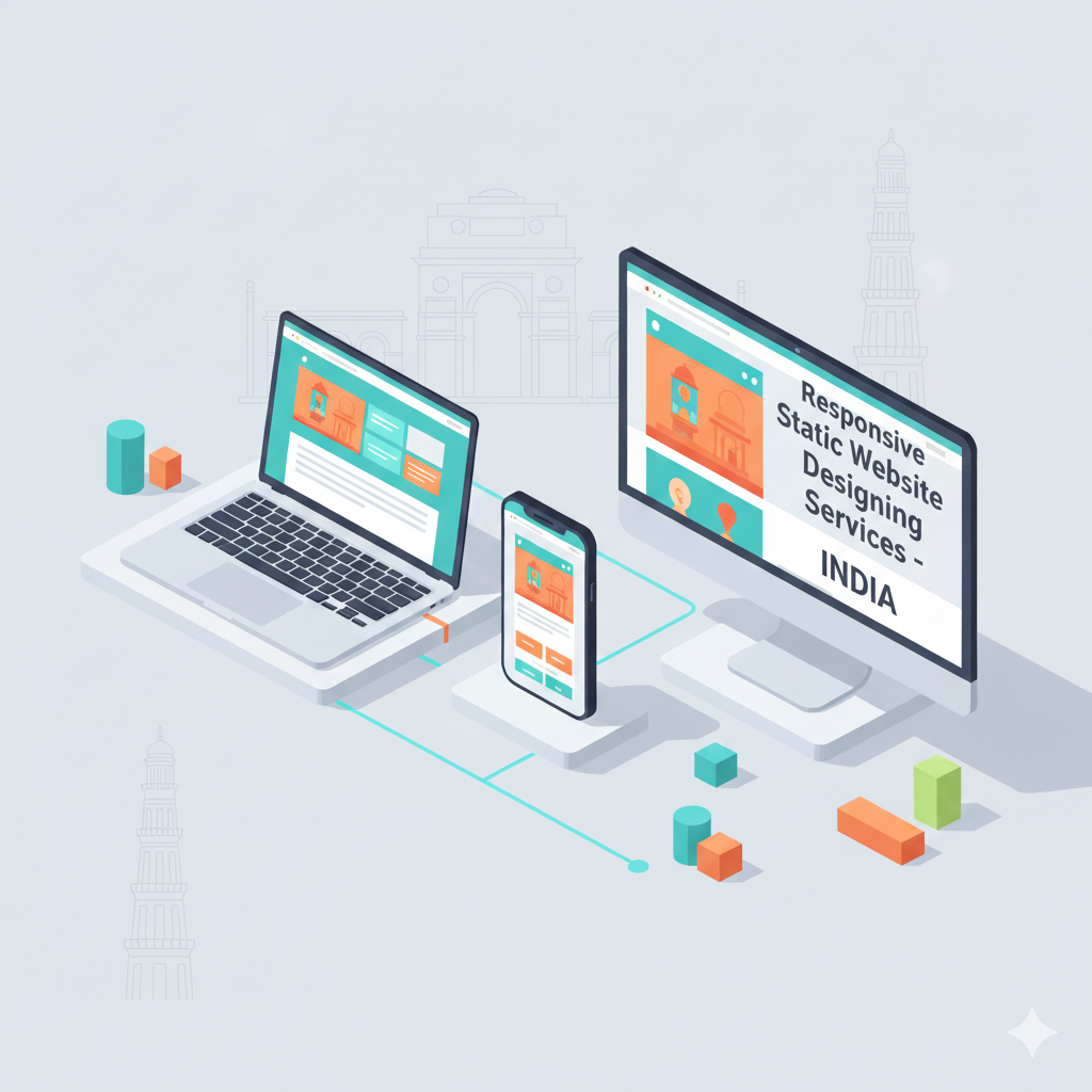 Responsive Static Website Designing Services in India