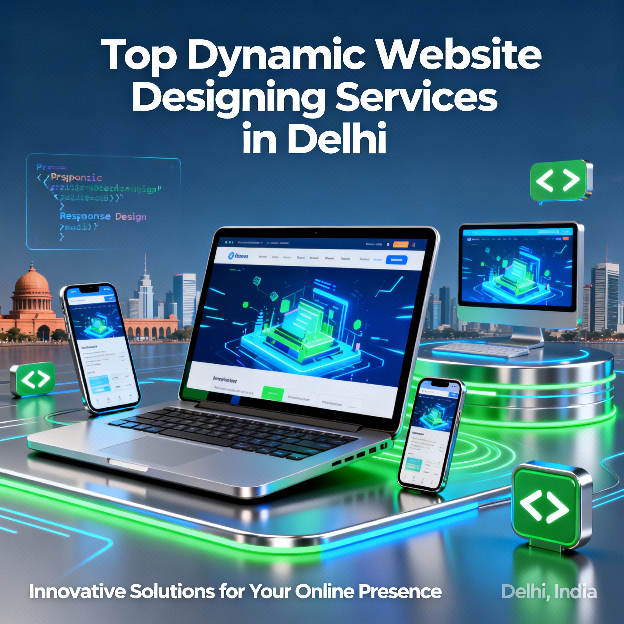 Top Dynamic Website Designing Services in Delhi